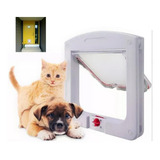 Porta Portinha De Passagem P/gato Cachorro 4 Em 1 Pet Door