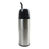 Matero Termo Anymate Metálico 350ml Travel Mate Color Negro
