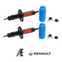 2 Amortiguadores Delanteros Para Renault 18 1.4 3 Pernos 