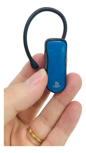 Headfone Sony Ps3 Preto E Zul Bluetooth - Pronta Entrega