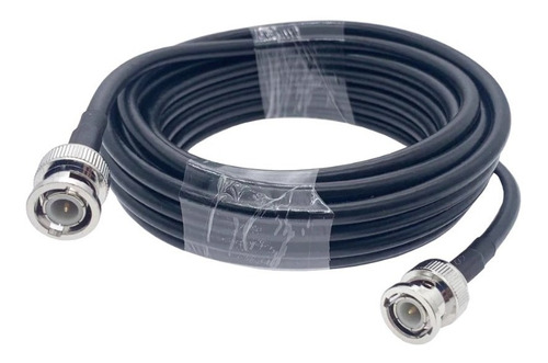 Cable Bnc Macho A Macho 15 Mts Negro Coaxial Lmr195 50 Ohm