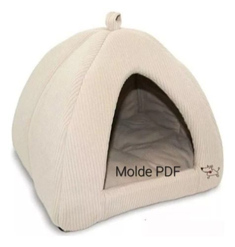 Molde Patron Digital Imprimible Cucha Para Gatos Y Perros