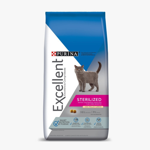 Purina Excellent Para Gato Sterilized 7.5kg