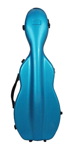 Estojo Case Azul Fibra De Vidro Violino 4/4