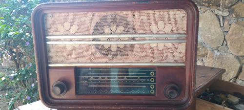 Radio Antigo Valvulado Tele Uniao Usado Para Restauro 