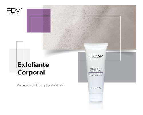 Exfoliante Corporal C/aceite De Argán/loción Micelar, 150gr