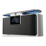 Bocina Bluetooth Con Reloj Despertador Mp3 Usb Sd Hf-clock50