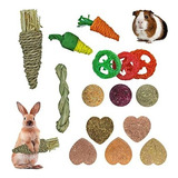 Joytzre Juguetes Masticables Para Conejos, 15 Unidades, J
