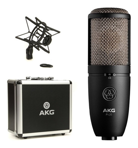 Micrófono Akg P420 Condensador Cardioide Omnidireccional