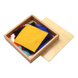 Caja De Tela Montessori Con Textura Sensorial Para Niños,