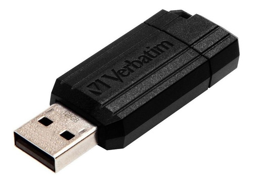 Memoria Usb Verbatim Store 'n' Go Pinstripe 128gb 2.0 Negro