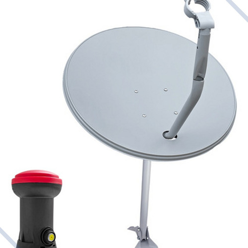 Antena Digital Chapa Parabólica 60cm Ku 