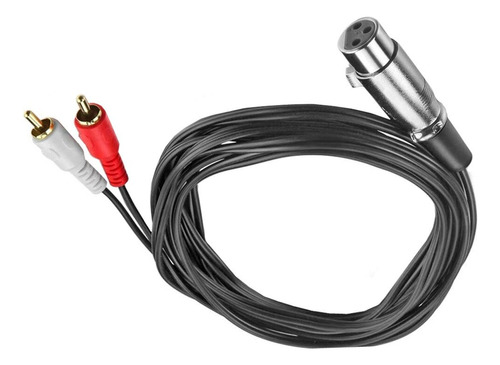 Cable Xlr A Rca Canon A Rca  1.5m