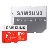 Memoria Micro Sd Samsung Evo Plus 64gb Mb-mc64ga/apc  
