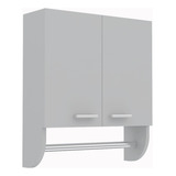 Gabinete Armable De Baño Modelo Deko Color Blanco 