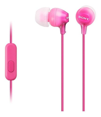 Audífonos Sony Ex Series Mdr-ex15ap - Color Rosa