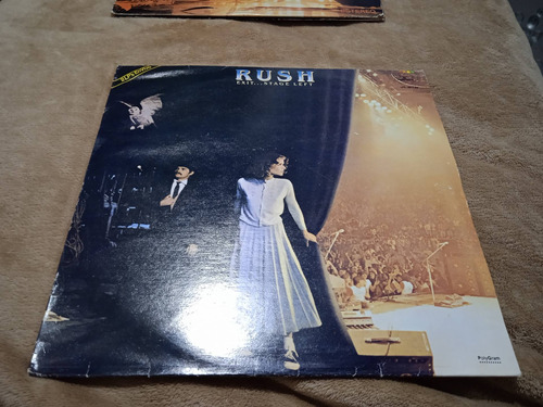 Lp Rush Grace Exit Stage Left En Acetato,long Play