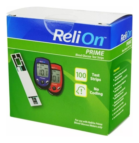 Relion Prime Tiras Glucosa