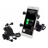 Suporte Celular Moto Carregador Com Interruptor Impermeável Cor Modelo De Carregamento De Suporte Para Celular Em Forma De X