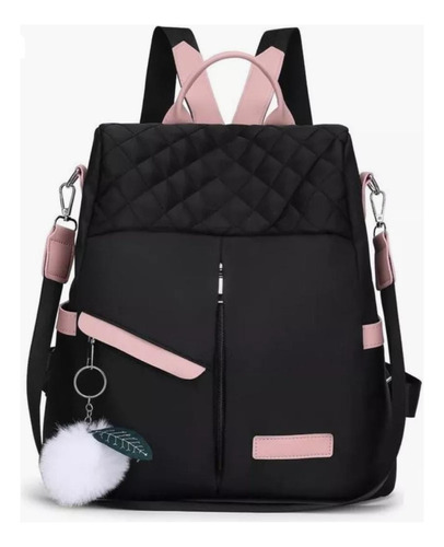 Mochila, Cartera Juvenil, Bolso Antirrobo Impermeable Mujer