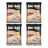 Combo X 4 Bolsas Al Vacio Vac Bag Grande 55x90cm De Ordene 