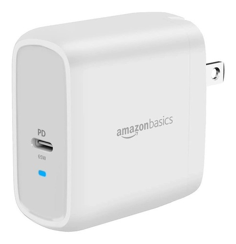 Cargador 1 Usb-c - Amazon Basics - 65w - Pd Gan - Ideal Mac