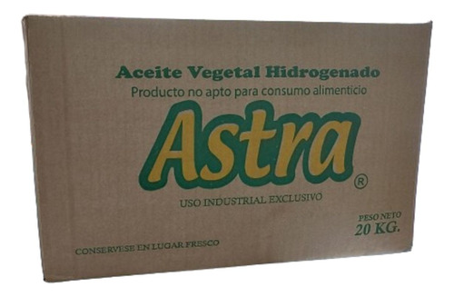 Cera De Soja Astra Premium P/ Velas Caja X 20 Kilos