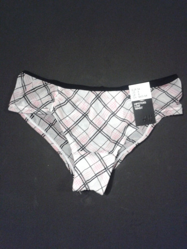 H&m Pantie Tipo Cachetero Transparente Xch