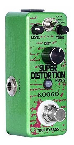 Pedal De Distorsión Koogo Ultra Potente