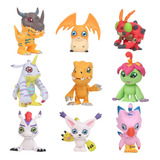 1 Coleção De Bonecos De Ação Digimon, Enfeite De Carro, 9