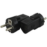 Adaptador Enchufe 3 Clavijas Ee.uu. A 3 Clavijas Ue