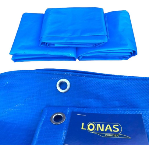 Lona  5x5 300 Micras Com Ilhós Multiuso Impermeável