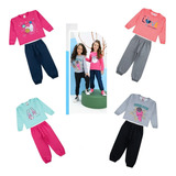 Kit 3 Conjunto Moletom Menina Infantil Revenda Atacado 4/6/8