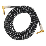 Cable Para Amplificador De Guitarra Eléctrica Jorindo, 6 M,