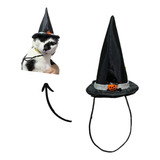 Chapéu De Bruxa Para Gato Ou Cachorro Halloween + Brinde
