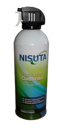 Soplador Gaseoso Ideal Limpieza De Pc Aire Comprimido Nssoga
