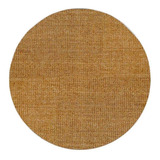 Tapete De Sisal Para Quarto Sala Redondo Mel Claro 150cm