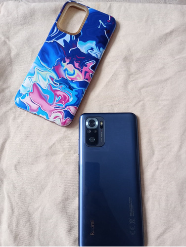 Celular Xiaomi Redmi Note 10 - Azul 64 Gigas 