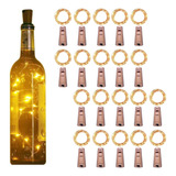 Luces Led Para Botellas De Vino 2m 20 Led A Pilas, 20 Uds