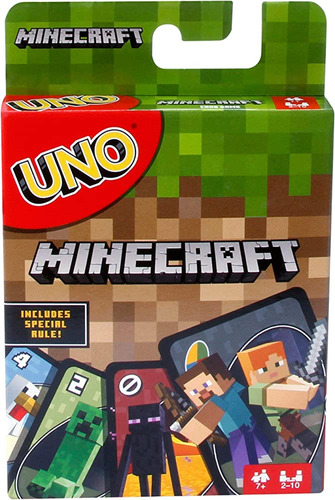 Juego De Cartas Uno Minecraftt 