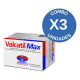 Combo X3 Valcatil Max Anticaida 30 Capsulas Blandas