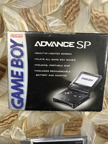 Consola Game Boy Advance Negro Journey Pack Gba Completa