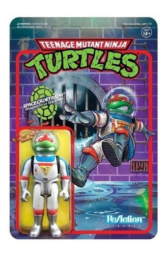 Reaction Tmnt  Rafael Cadete Espacial Super 7 Tortugas Ninja