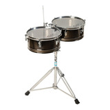 Timbal - Timbaleta 13 14 O 14 15 Black-cromo Air Percusion