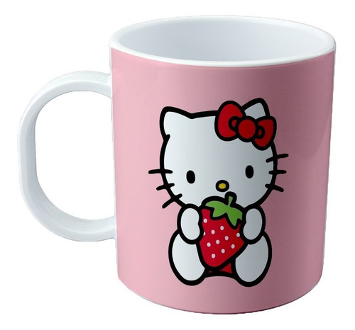 Taza Plastica - Hello Kitty