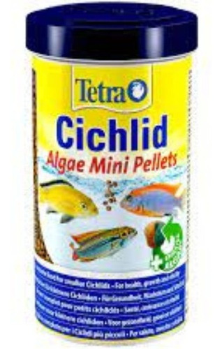 Alimento Tetra Cichlid Mini Algae Pellet 170g Ciclido Africa