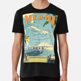 Remera Dinner Key, Miami, Con Sikorsky S-40, 1934 Algodon Pr