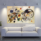 Cuadro Decorativo Kandinsky 1.20m X 80cm