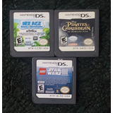 Lote De Nintendo Ds Ice Age Pirates Caribbean Star Wars Nds