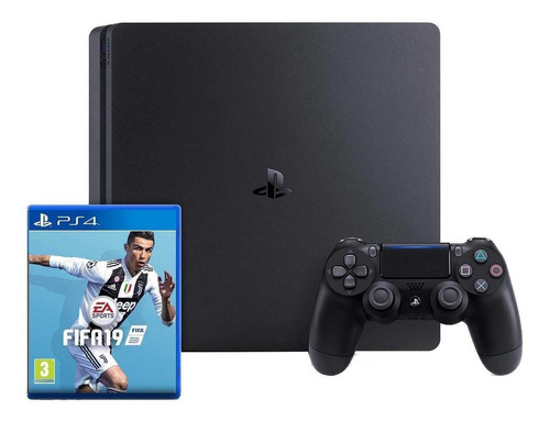 Sony Playstation 4 Slim 500 Gb + Fifa 2019